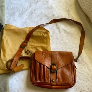 Patricia Nash crossbody . Lightly worn. In good condition. Comes with duster bag
